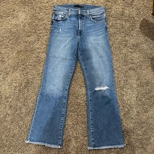 Joe Jeans “the Callie”. High rise cropped boot cut.